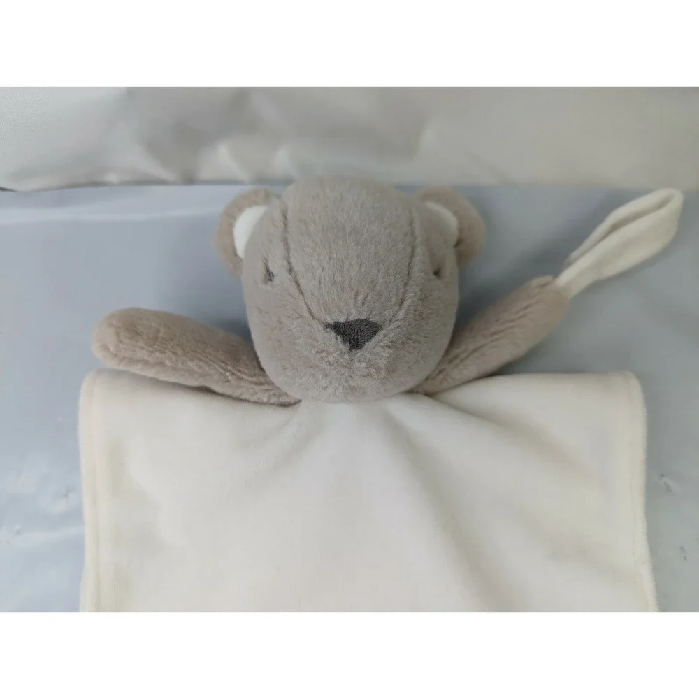 Carters Bear Plush Lovey Security Blanket Knotted Stuffed Animal Toy‎